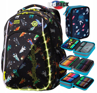 Školský batoh - Sada batohu Coolpack Shine+Púzdro pre ceruzku 3