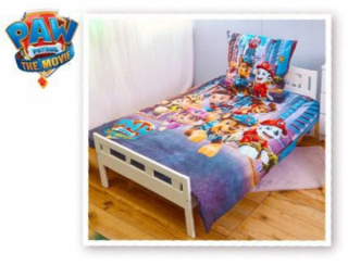 Paw Patrol - Sada bavlnené obliečky PSI patrol160x200 cm