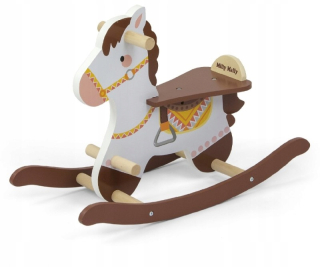 Horse hojdací kôň šťastný 18 hnedý # b1