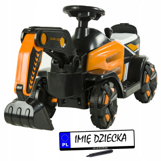 Rýpadlo traktora pre mp3 batérie pre deti