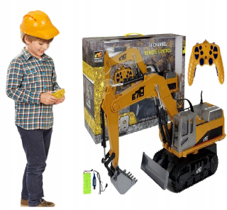 EXCAVATOR diaľkové ovládanie 2.4G R / C ľahká lopata