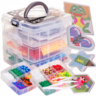 BEADS ŽEHLENIE Žehlička korálky šablóny 6000szt