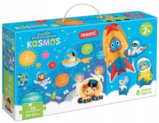 Cosmos priestorové puzzle s snímania obrázkov 2+