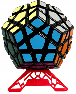 Megaminx CUBE + RUBIK CUBE STAND