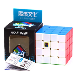 Moyu Meilong 4x4 kocky + Rubik kocka stojanom