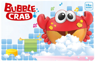 CRAB BUBBLE MACHINE FOR Doing FOAM 16881