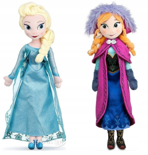 Zmrazená ľadová pôda Elsa + Anna Lalka Elza Mascot