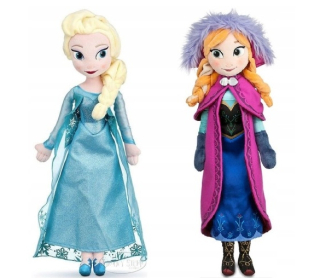 Frozen Elsa - Land ľadu Frozen Elsa + Anna Doll Mascot