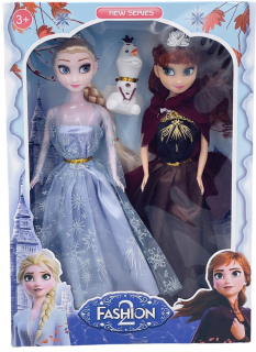 Frozen Elsa - Ice Land Doll Elza a Anna Frozen Puppet Set