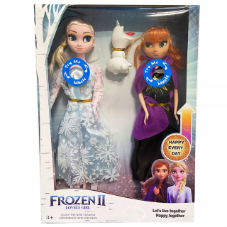 Elsa Frozen - Krajina ľadu spieva bábiky Anna Elza Olaf Frozen