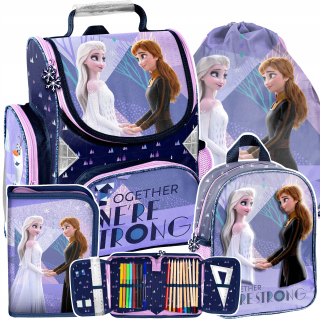Aktovka - Land of Ice School Schoolbag pre dievča
