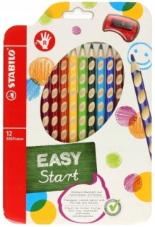 Stabilo EasyColors pastelky pre pravákov 12 ks