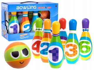 Bowling pre deti + Kula Super Safe Farebný