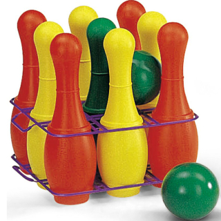 Maxi Bowling 28,0 cm + 2x loptu v košíku