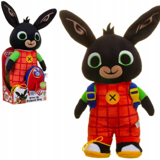 Zajačik Bing - Bing Bing Maskot pre učenie sa obliekať + batoh