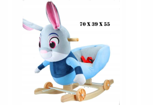 RABBIT ROCK 70X39X55 CM 2IN1 RIDER