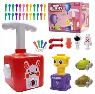 Rabbit Car Vehicle Sticker Balloons