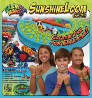 Krosno Sunshine Tkáč stroj náramky s gumovým gumou