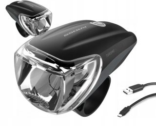 Kross Turismo Race Front viedol prednú lampu USB