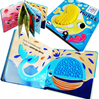 Book Dotykový kniha Sensory Sea