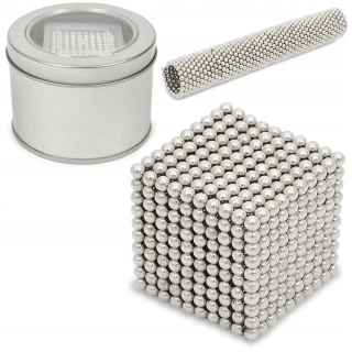 Stavebnica - Guličky Magnetické bloky 3mm NeoCube 1000ks.