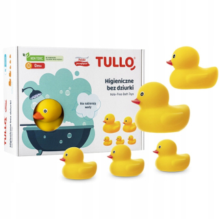 Kúpeľové kačice nastaviť 5 kusov pre darček Tullo