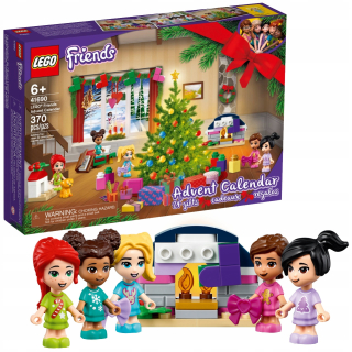 Stavebnica - Adventný kalendár - Lego Friends (41690) 2021.