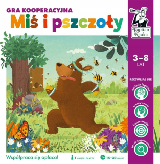 Veda kapitána. Medvedík a včely. Družstevná hra -