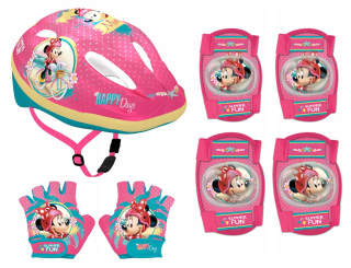 Chrániče prilby na bicykel Rukavice MINNIE MOUSE
