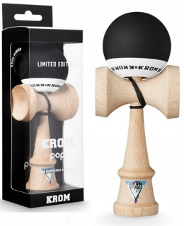 Kendama Okrem Pop Black Black Drevená + String