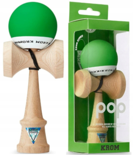 Kendama KROM POP DARK Hnedo tmavo zelená
