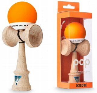 Kendama Okrem Pop Orange buk Drevená + string