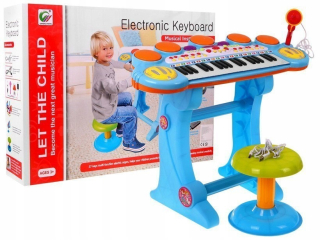Klávesnica 3 Octave modrej obrazovky