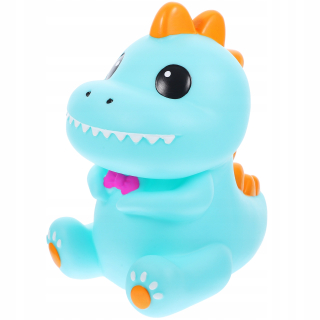 Detská pokladnička - Piggy Bank s Angel 8x8H12 Blue bez hudobnej skrinky