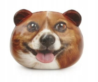 Kikkerland Stress Ball Dog 8 x 7 cm polyuretán