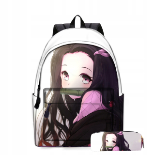 Školský batoh - Kimetsu no Yaiba Manga School Backpack A4 + Cencil Case