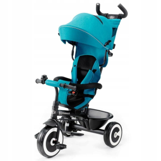 Kinderkraft Aston tri -bicykel, tyrkysová