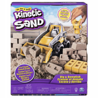 Kinetický piesok: Kinetický piesok - výkopy a búrky