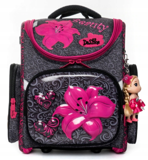 Aktovka - Trieda 1- 3 Satchel Premium DeLune Flowers Novinka