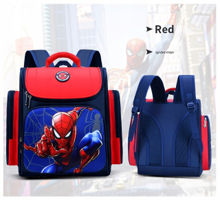 Školský batoh - Trieda 1-3 Boys Spiderman School Bag