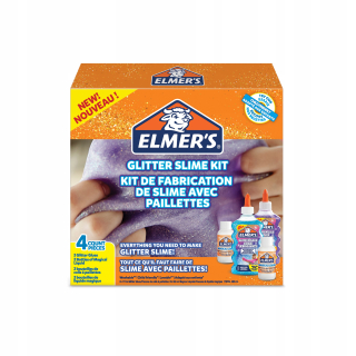 Slim Glue Elmers Set 4 ks 2 x Veľký Glitter