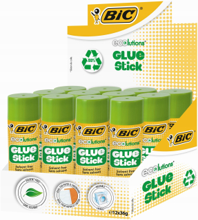 Lepidlo v ekologickej palice bic Ecolutions 36g x12