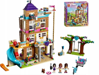 Stavebnica - Bela bloky Dom Priateľstvo House v kolónke priateľa