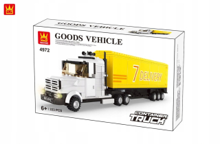 Bloky White Truck s prívesom 4972