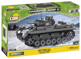 Stavebnica - COBI stroji Panzer III Ausf bloky. E 2707