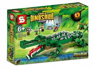 Stavebnica - Dinosaurov Jurassic World Crocodile Sarkozuch