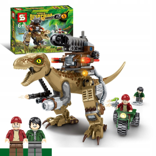 Stavebnica - Vankúšiky Dinosaurs Jurassic World Tyrannosaurus T-Rex