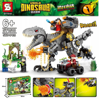Stavebnica - Jurské bloky Dinosaury Indominus Rex 560 ks.