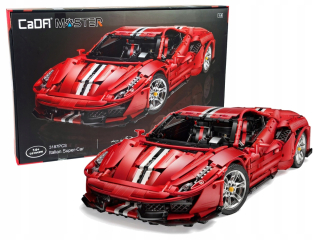 Štrukturálne bloky Auto Sport Red Čada 3