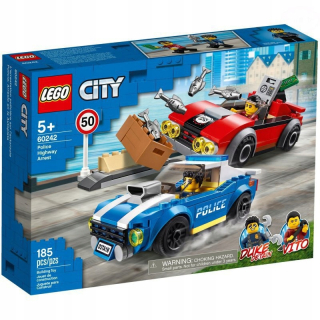 Stavebnica - Lego Mestské budovy Arrest na diaľnici